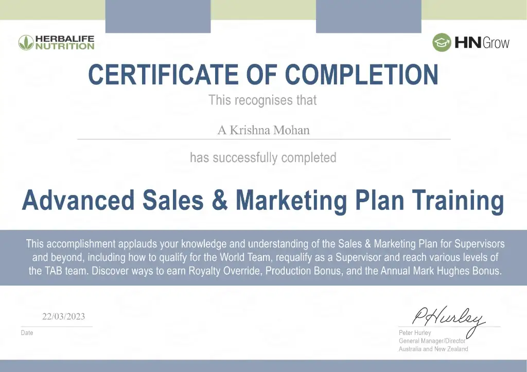 Nutrition & Fitness Consultant