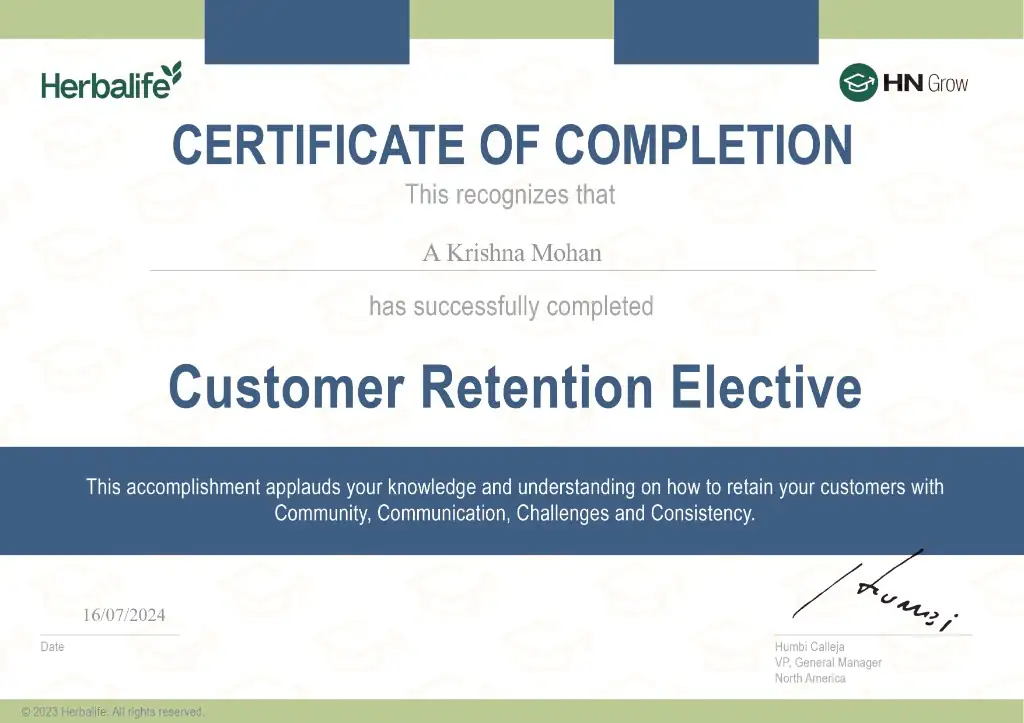 Dietary Supplementation Specialist