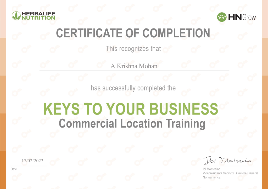 Commercial Training