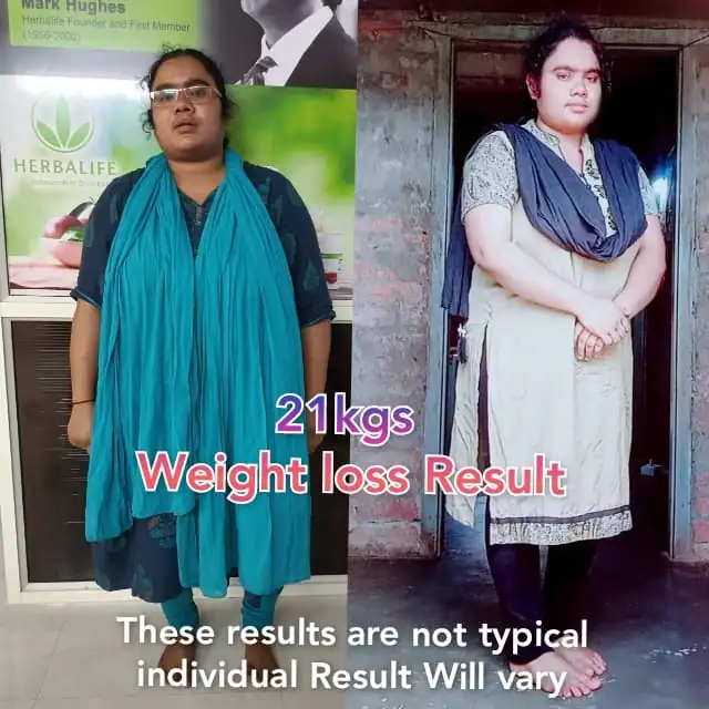 Stunning 21kg female transformation result